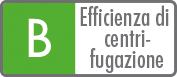 Efficienza di centrifugazione