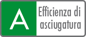 Classe di efficie nza di asciugatura