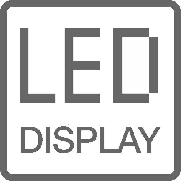 LED-Display auf der Türe