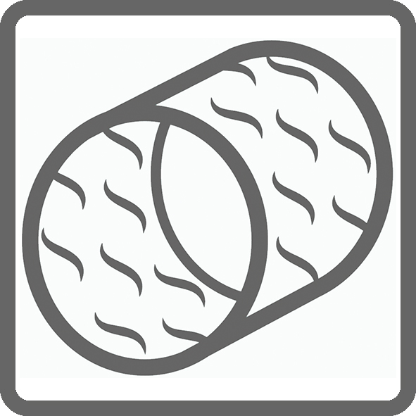 WaveActive Tambour inox