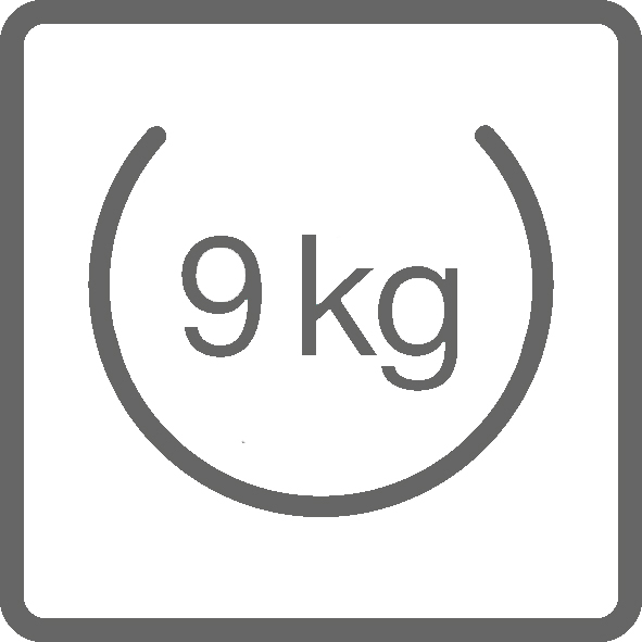 Beladung 1-9 kg