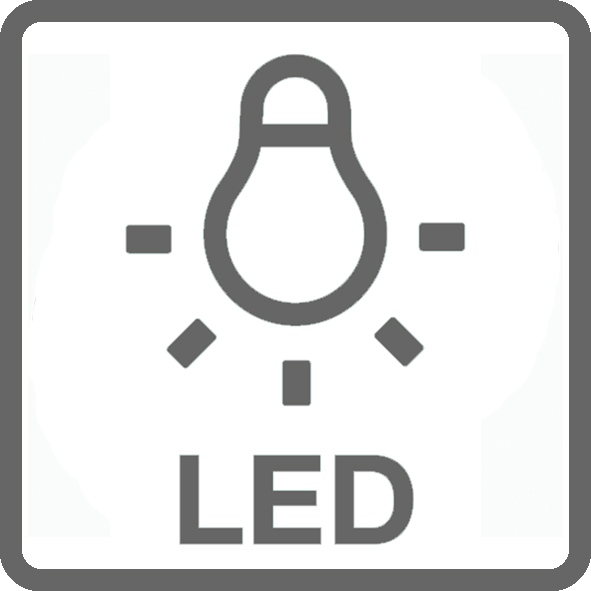 Éclairage intérieur du tambour LED