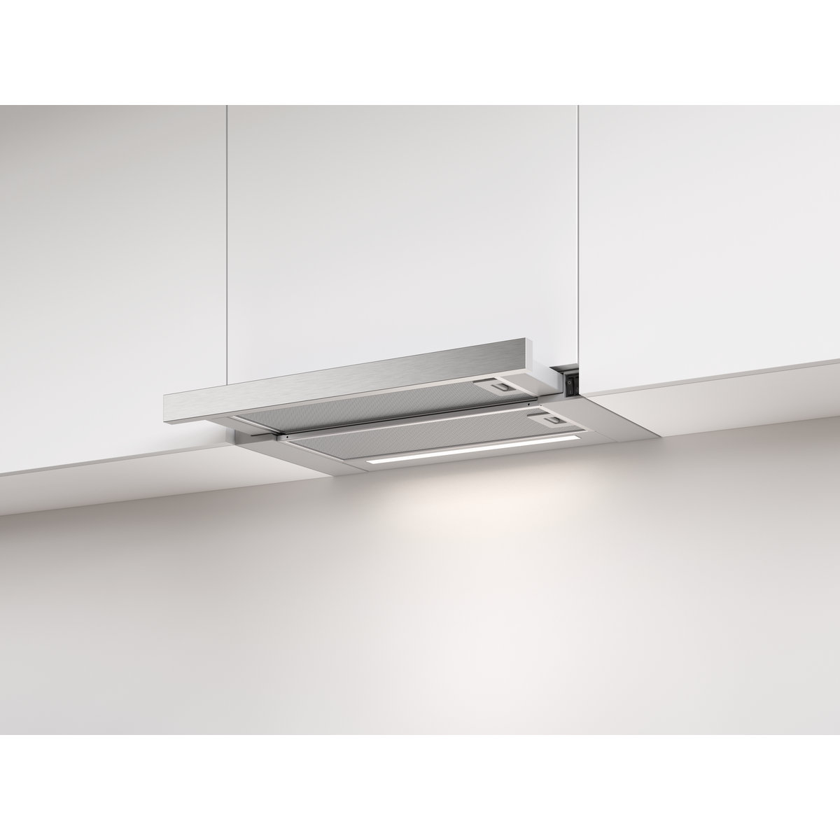 V-ZUG Range hood AiroClearCabinet V200 F60, Standard width: 60 cm, ChromeClass, Energy efficiency class: A++, Extracted air, Recirculation air, Position of the pull-out