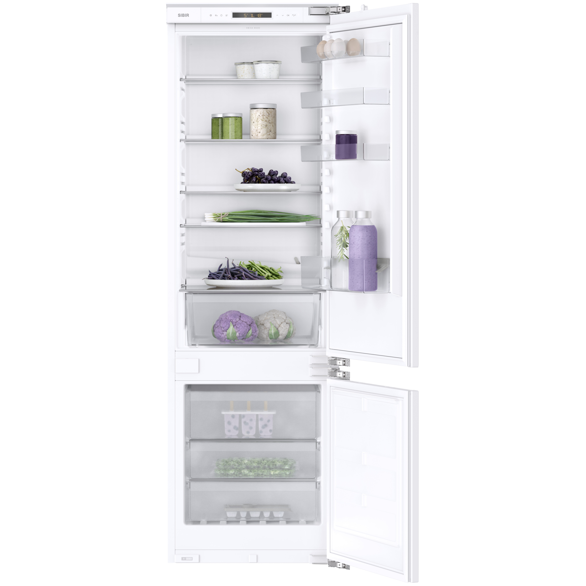 SIBIR Prestige/60 integriert right D EURO built-in refrigerator