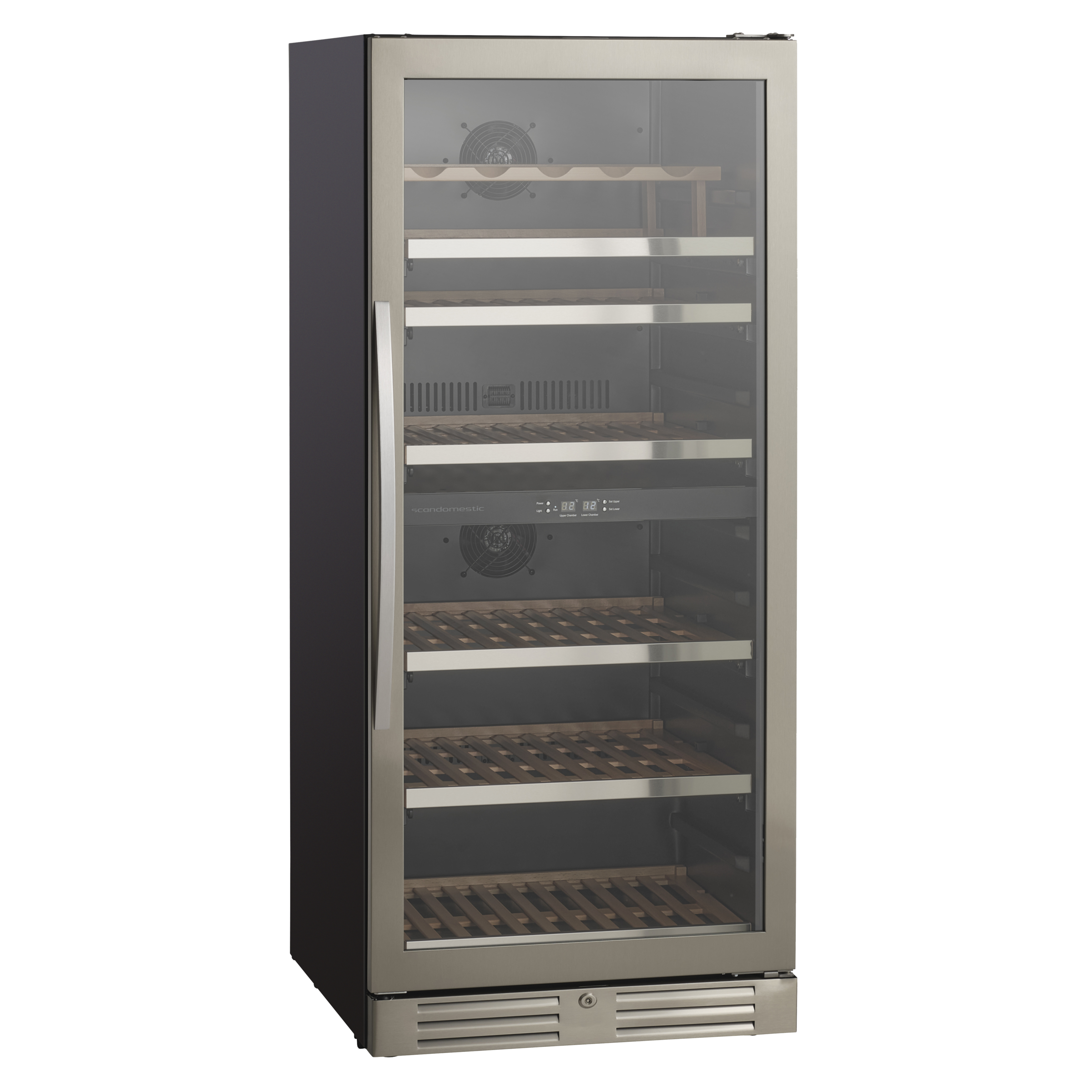 Scandomestic SV 104 X Freistehender Weinlagerschrank