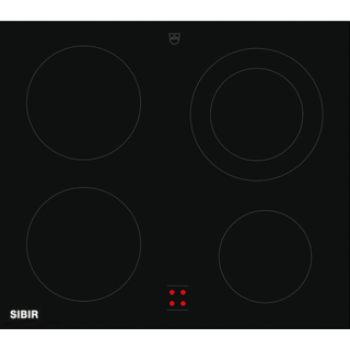 SIBIR GK 4240 F BlackDesign  Glaskeramik