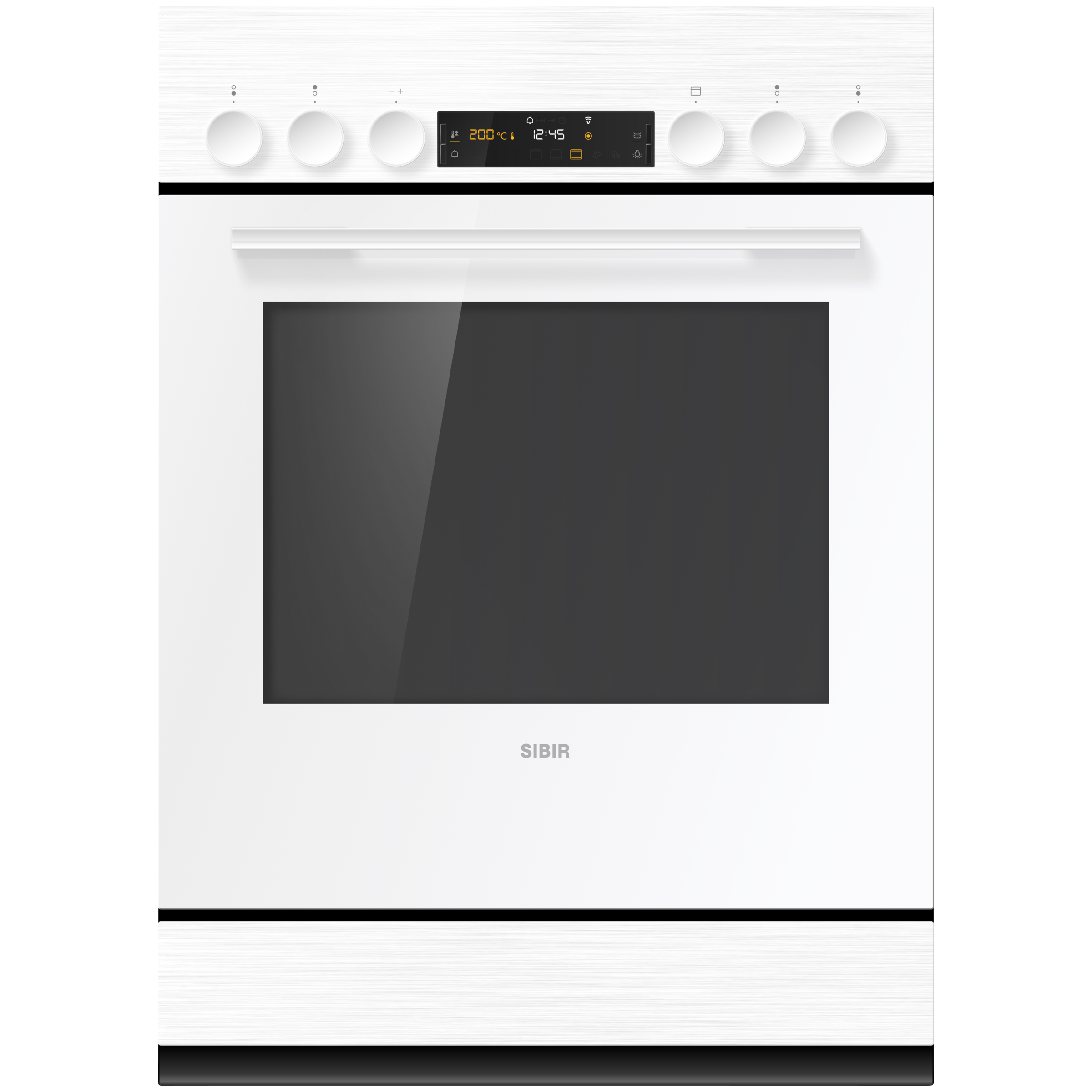 SIBIR EH Tritherm 4 V400 22019 blanc SMS Cuisinière à encastrer