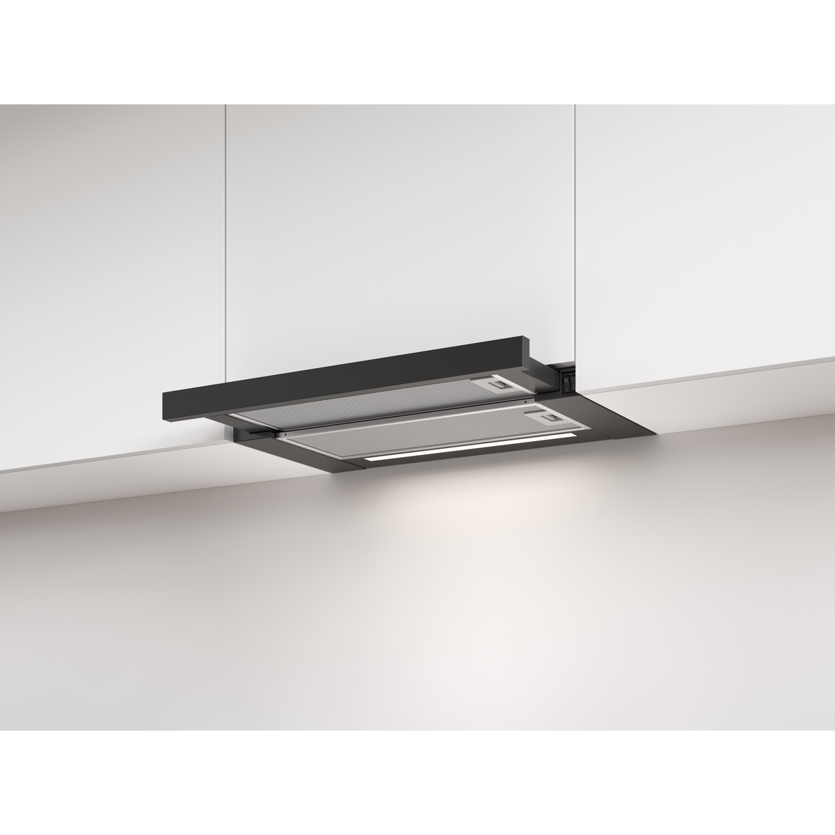 V-ZUG Hotte d’aspiration AiroClearEncastrable V200 F60, Norme largeur: 60 cm, Nero, Classe d’efficacité énergétique: A++, Evacuation d'air, Recyclage d'air, Position du tiroir