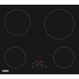SIBIR GK 4330 FT BlackDesign Toptronic Glaskeramik