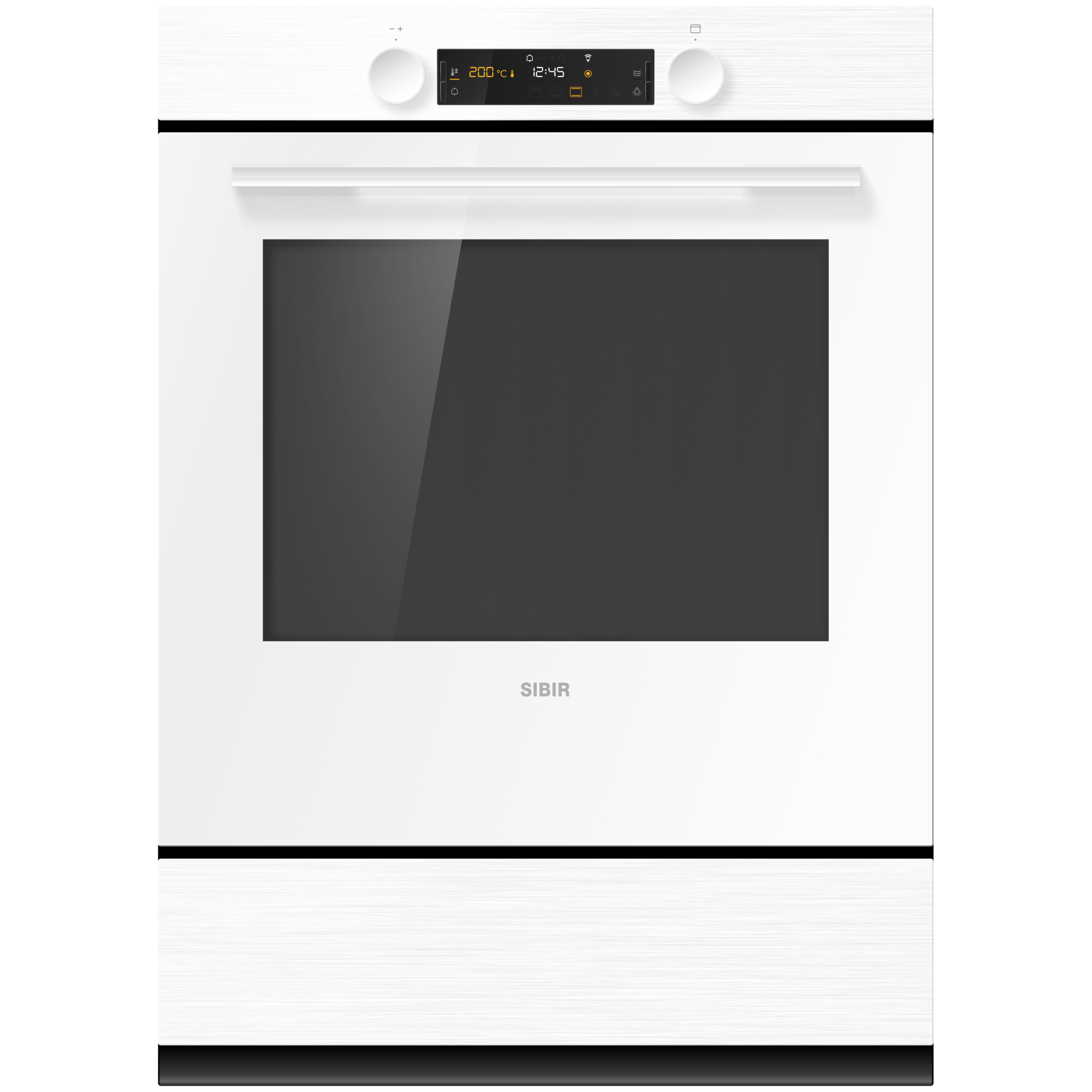 SIBIR EB Tritherm V400 21038 blanc SMS Four à  encastrer
