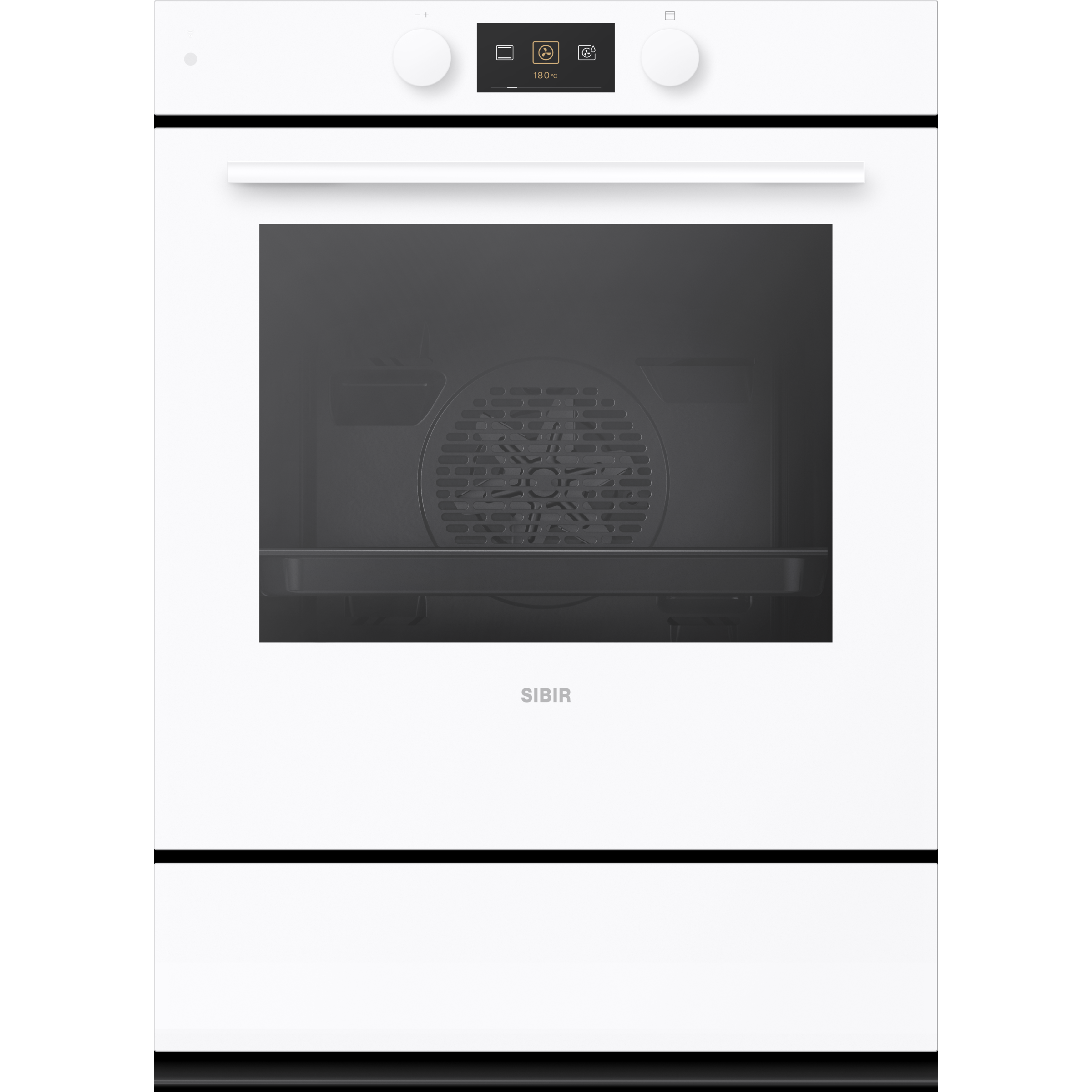 SIBIR EB Tritherm V600 2024 bianco Euro Forno da incasso
