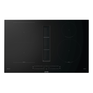 GORENJE GEH8432BSCWF Kochfeld 83 cm Induktions-Kochfeld mit integrierten Dunstabzug