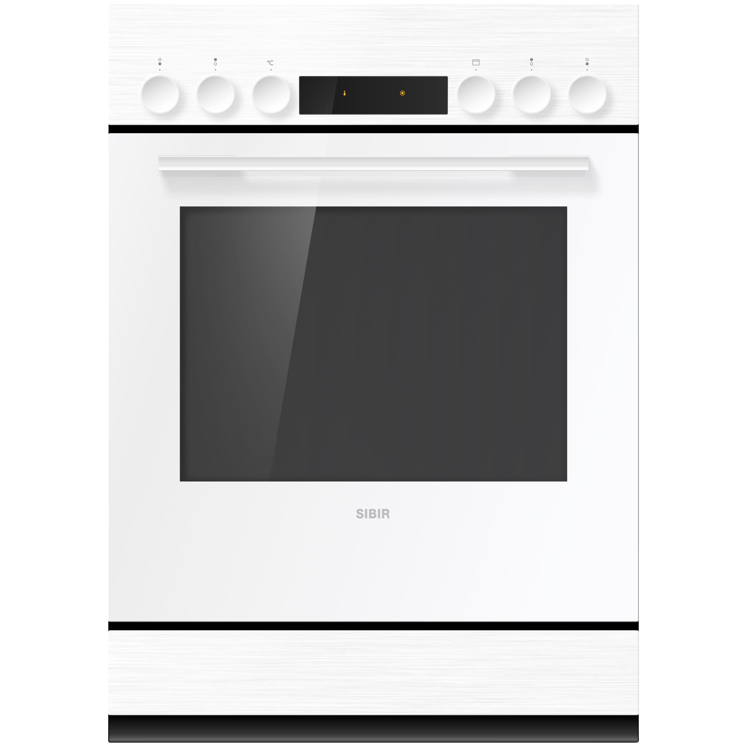 SIBIR EH Tritherm 4 V200 22017 weiss SMS Einbau-Herd