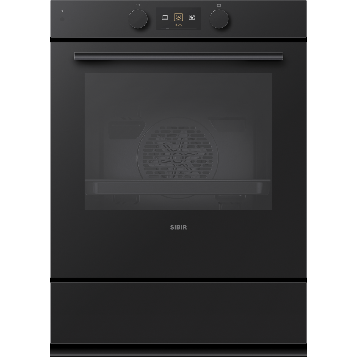 SIBIR EB Tritherm V600 2024 nero SMS Einbau-Backofen