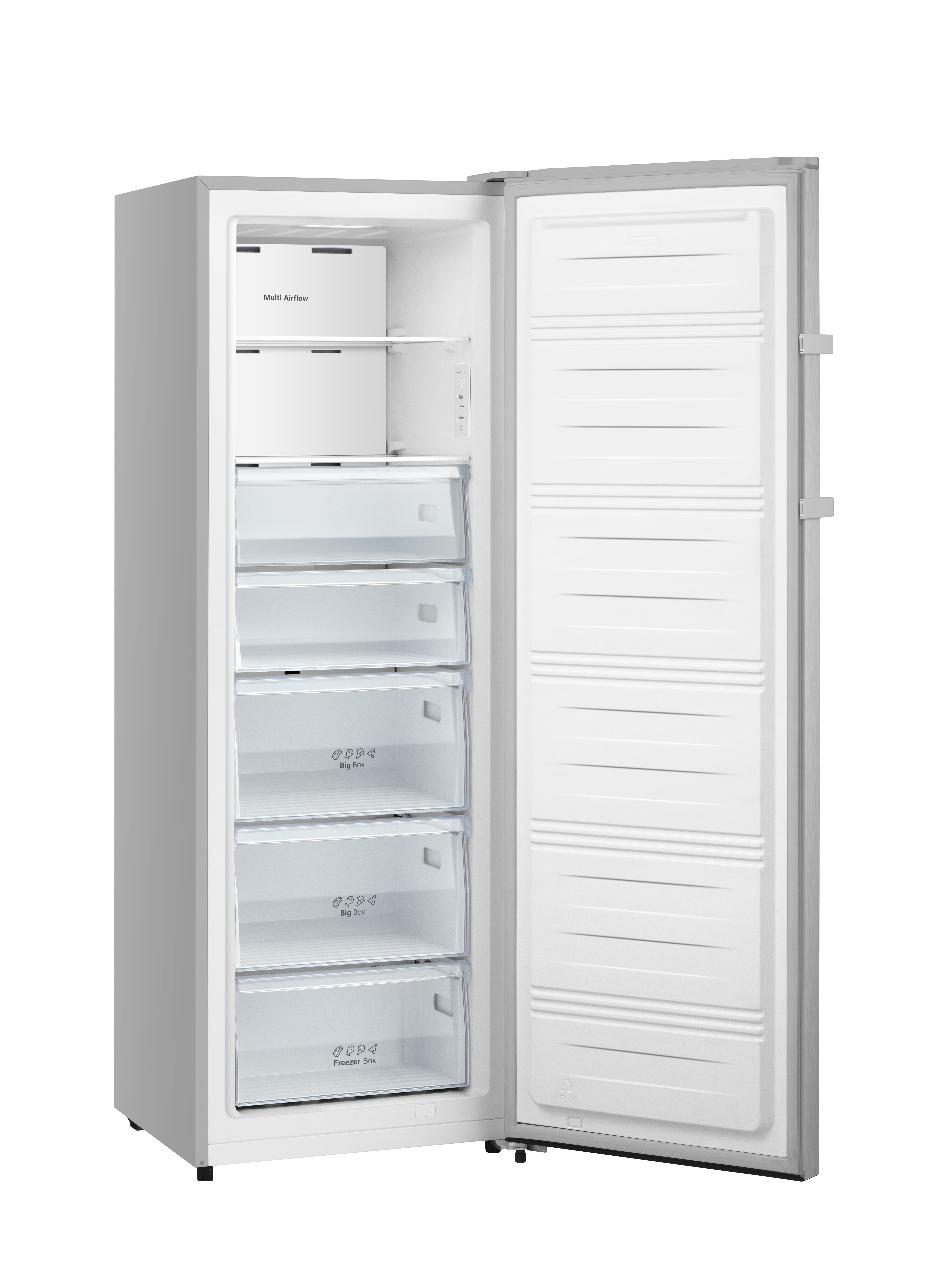 SIBIR GSN 24026 NoFrost inox rechts C Freistehender Gefrierschrank
