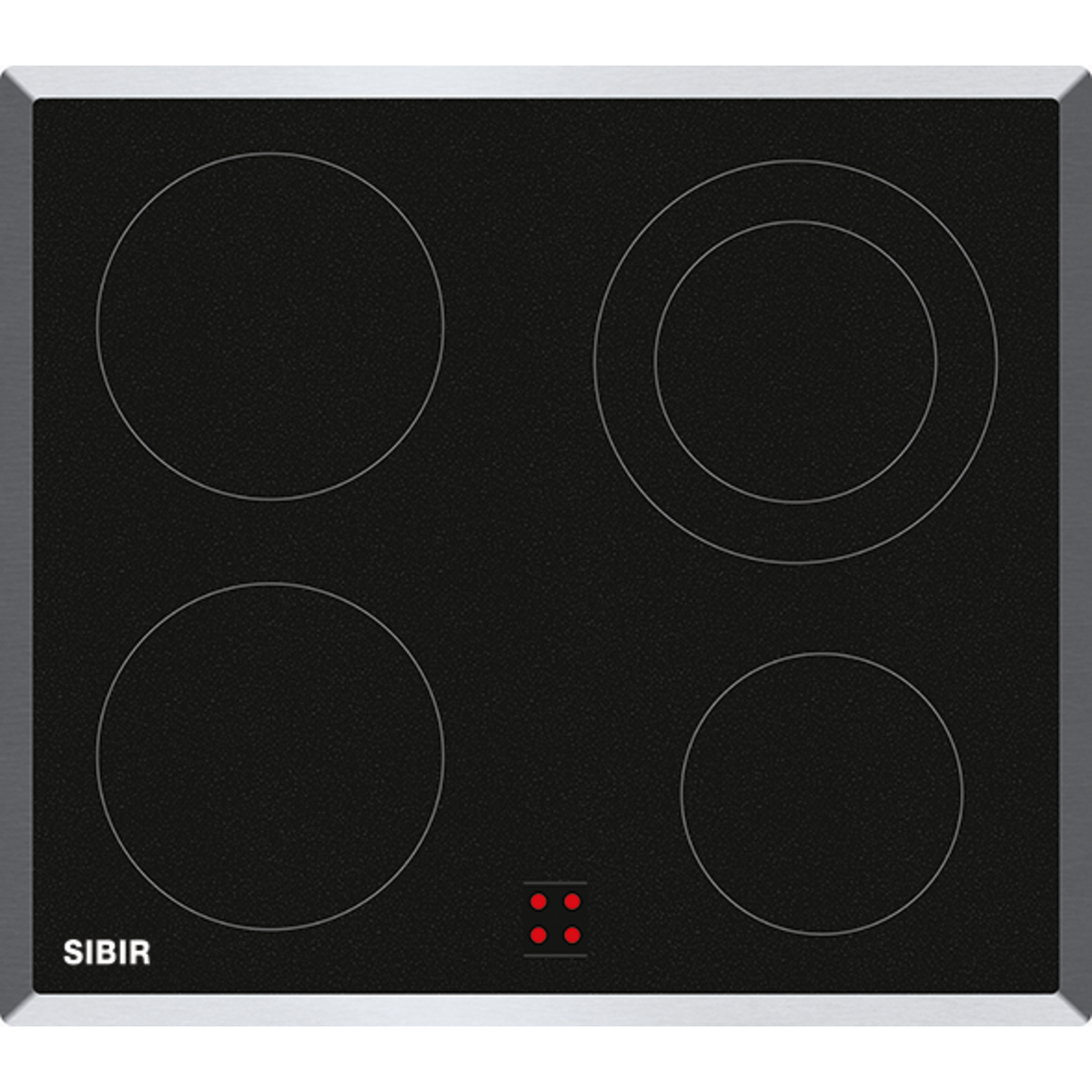 SIBIR GK 4230 U BlackDesign Piano di cottura